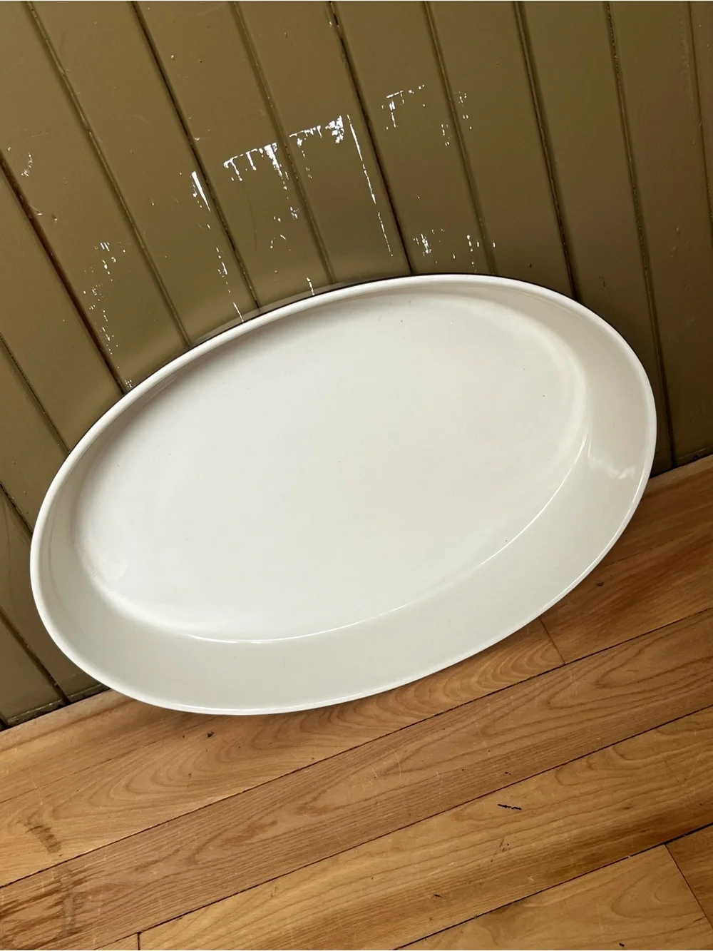 National wildlife Federation wildlife motive Ceramic Oval Baking Dish
